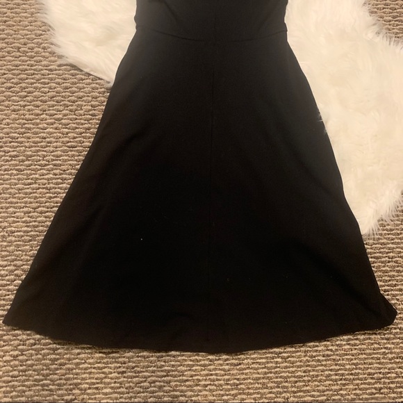 Banana Republic Black Strapless Dress Bow Back - Picture 7 of 10